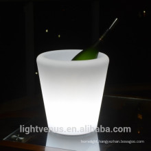 factory made white led lighting with outdoor ice bucket with led light